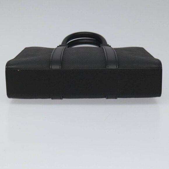 LOUIS VUITTON Monogram Taurillon Clemence Sac Plat Cloth Bag M21884 Auth PP196 - Picture 6 of 15